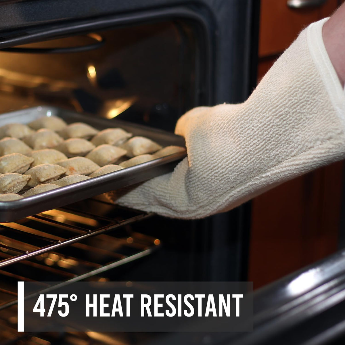 100% Cotton Potholders & Oven Mitt