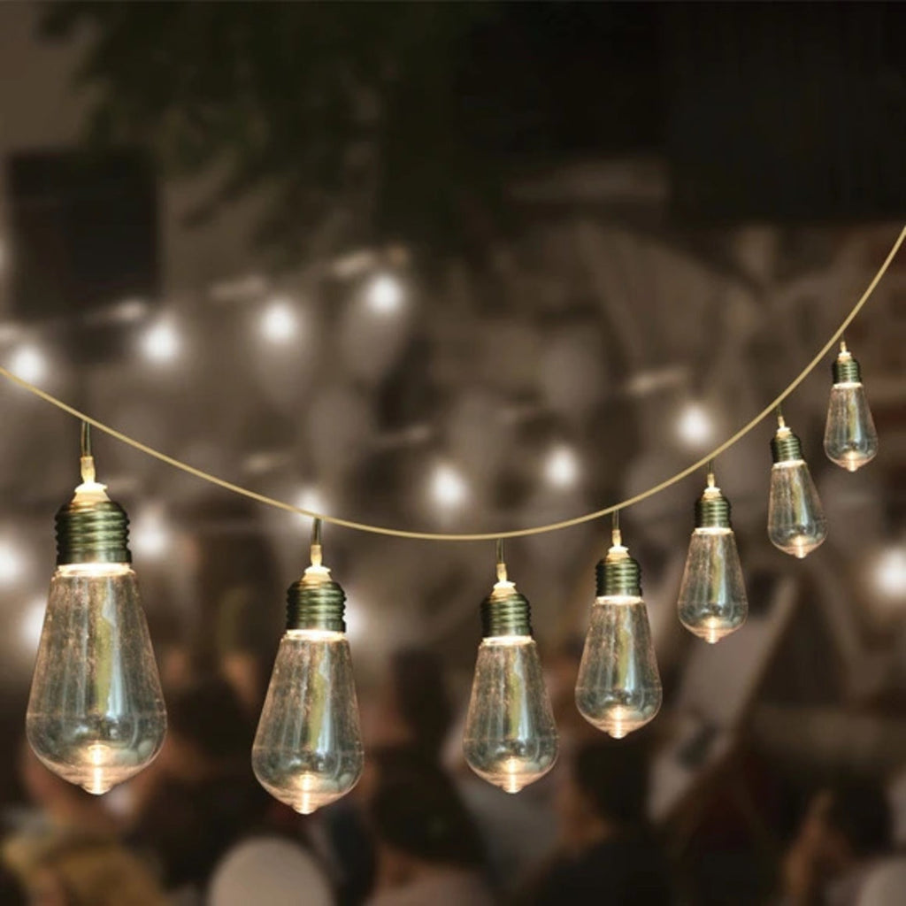 5.5’ String LED Light Bulbs Indoor or Outdoor (10-Bulbs)