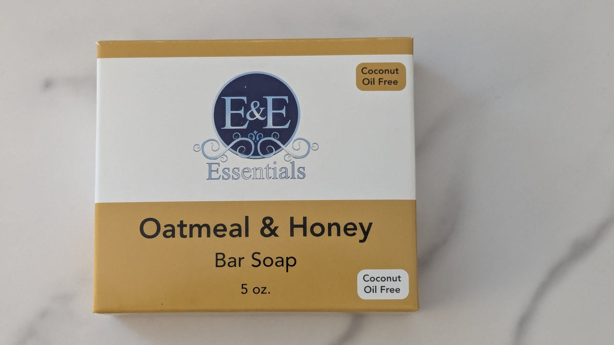 Oatmeal & Honey Bar Soap (Coconut Oil Free)