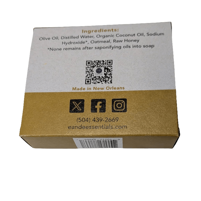 Oatmeal & Honey Bar Soap