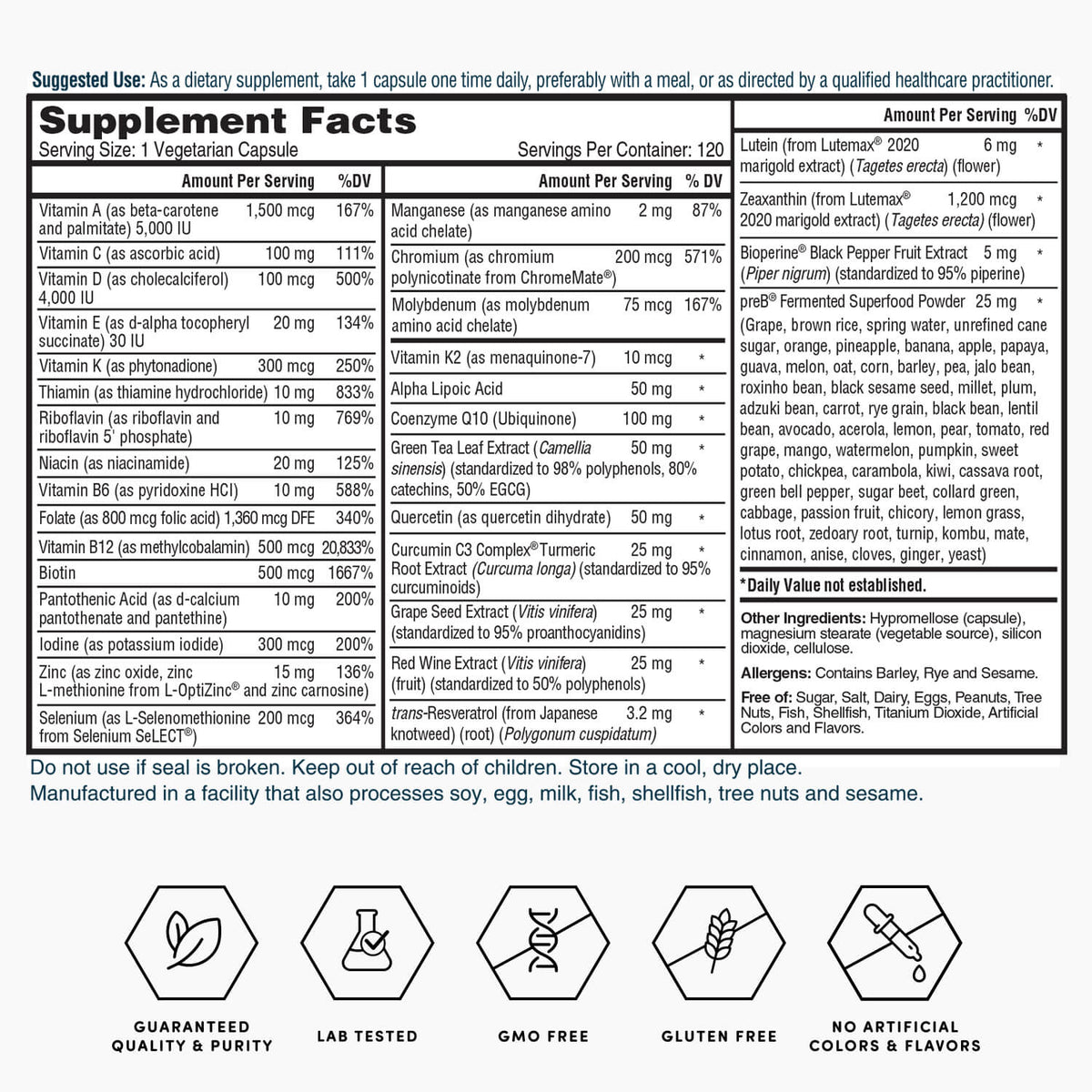 Nature's Lab Men's Basic Kit