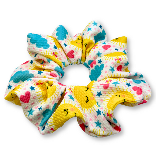 Sunny Summer Bullet Scrunchie