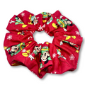 Red Christmas Mouse Scrunchie