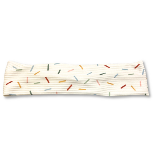 Sprinkles Ribbed Headband