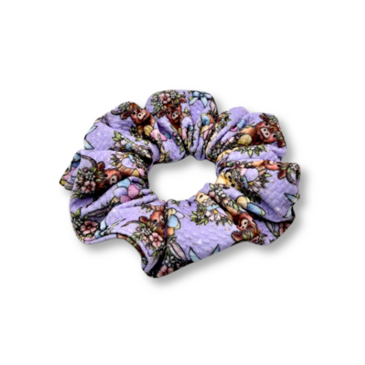 Mini Highland Cow Easter Bullet Scrunchie