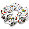 White Christmas Lights Mickey Bullet Scrunchie