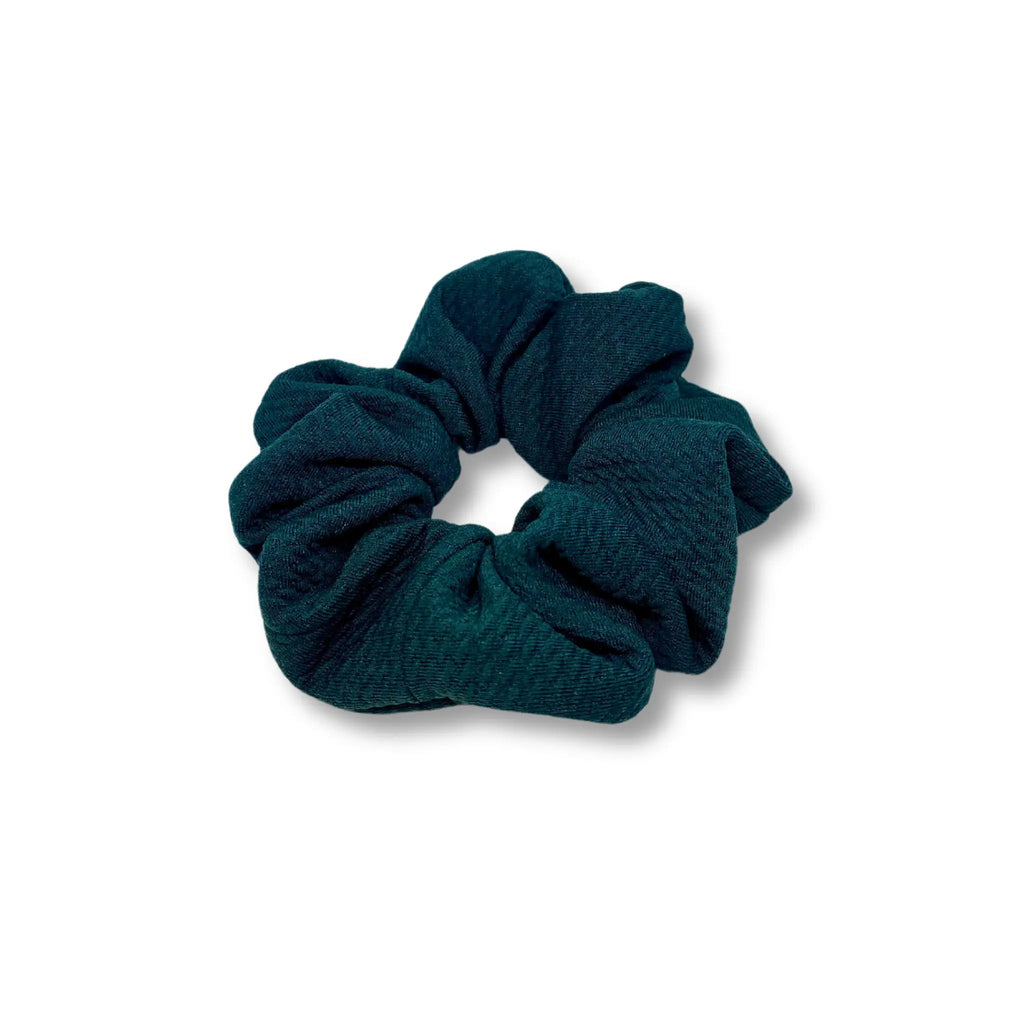 Mini Forest Green Bullet Scrunchie