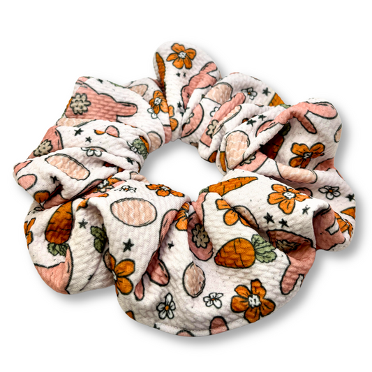 Peeps and Carrot Easter Bullet Scrunchie