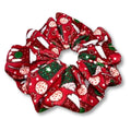 Red Coffee Cup Christmas Bullet Scrunchie