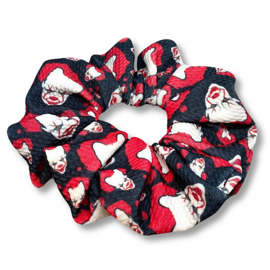 Pennywise Clown Bullet Halloween Scrunchie