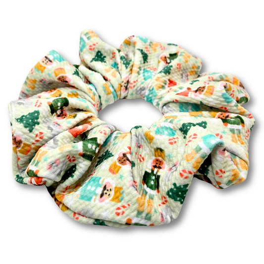 Nutcracker Christmas Bullet Scrunchie