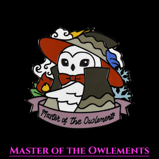 Master of the Owlements (Enamel Pin)