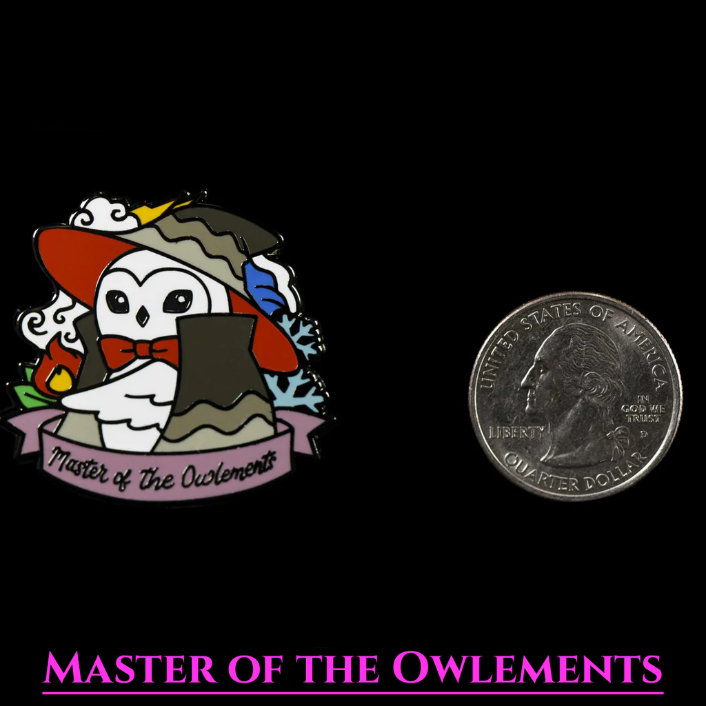 Master of the Owlements (Enamel Pin)