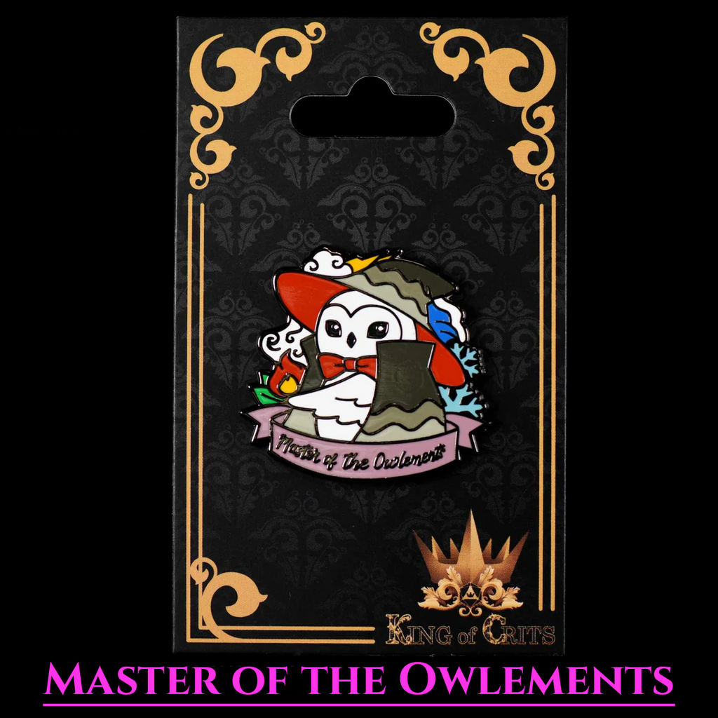 Master of the Owlements (Enamel Pin)