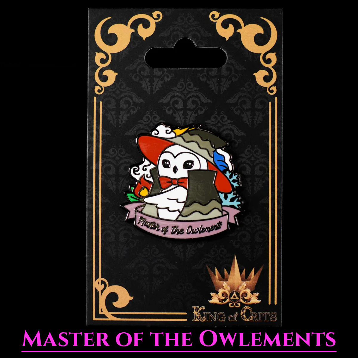 Master of the Owlements (Enamel Pin)
