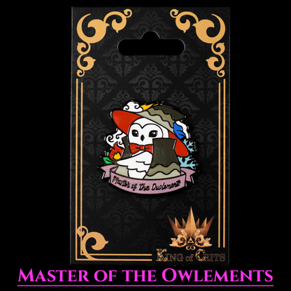 Master of the Owlements (Enamel Pin)