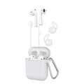 AirPods Accessory Kit – Protective Case, Ear Hooks, Strap & Carabiner for Gen 1, 2 & 3
