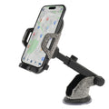 Bling Extendable Car Phone Mount – Silver Crystal Dashboard & Windshield Holder