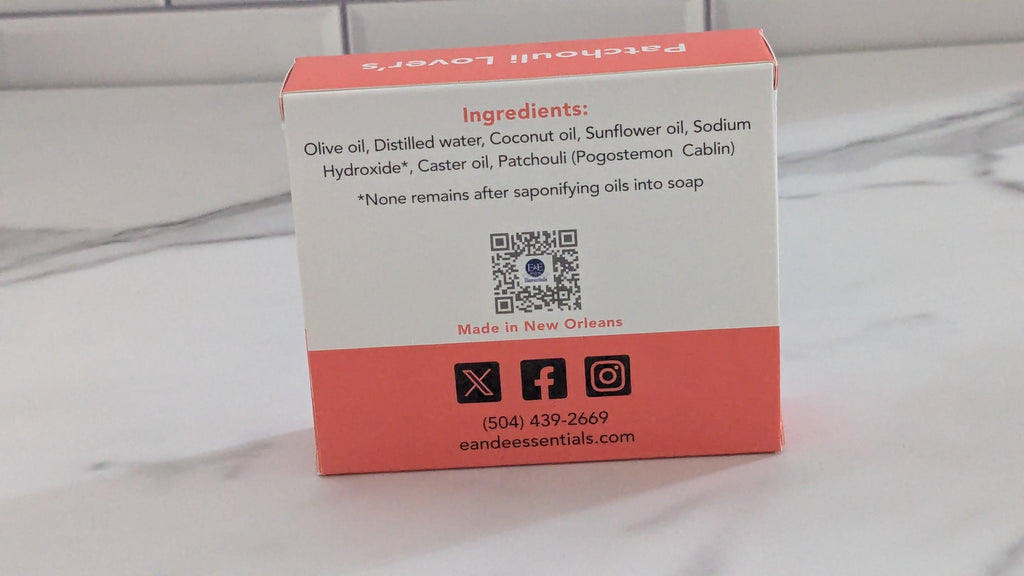 Patchouli Lover's Bar Soap