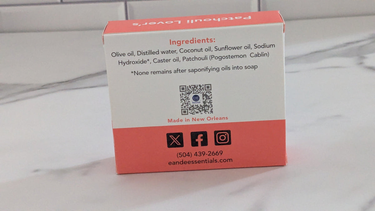 Patchouli Lover's Bar Soap