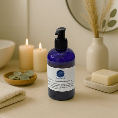 Patchouli & Cedarwood Liquid Hand Soap