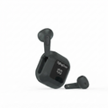 Rolling Stone Barracuda Pro True Wireless Earbuds – Bluetooth Earbuds with LED Case, Black