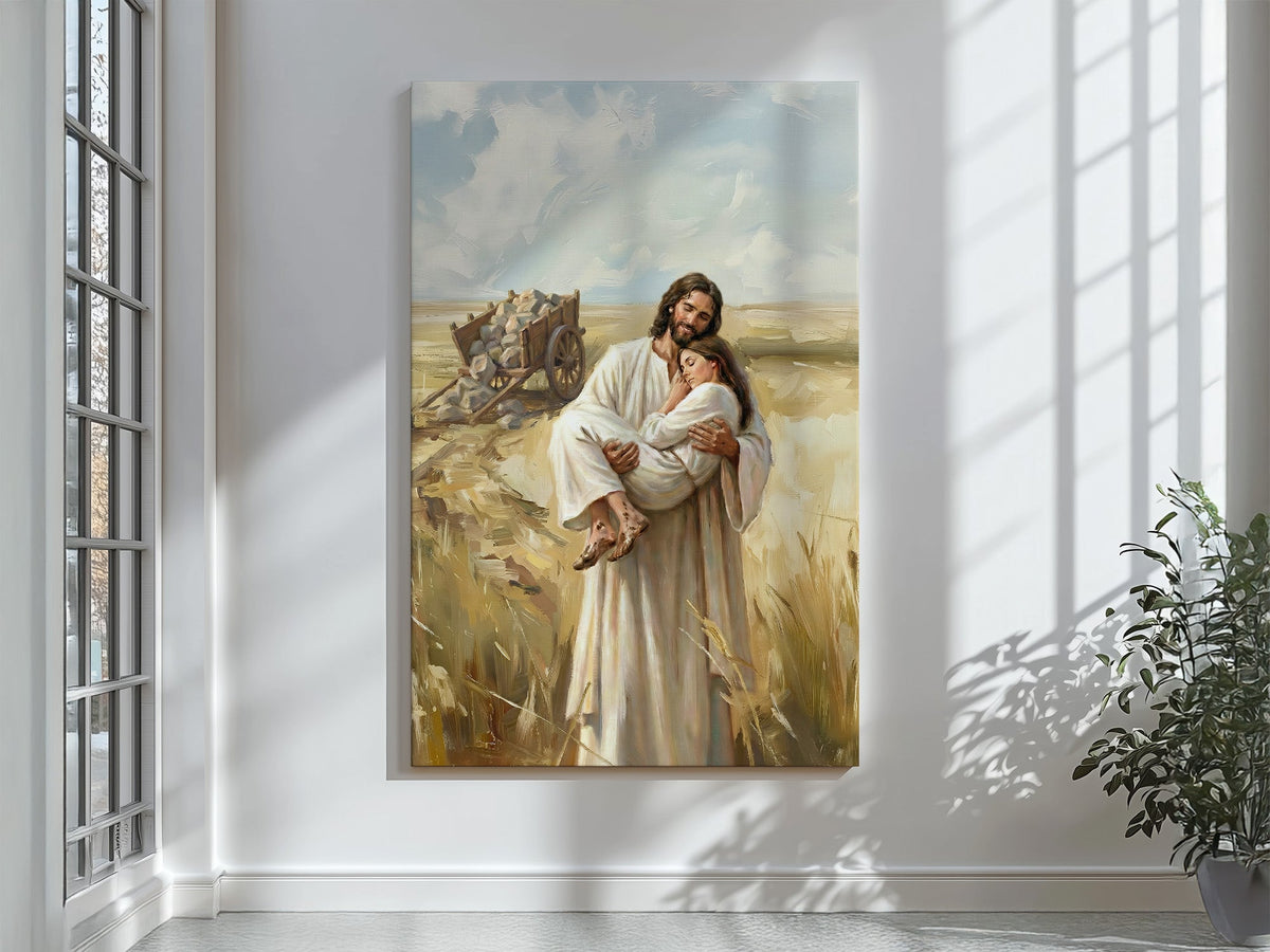 Rest in Him | Canvas Artwork