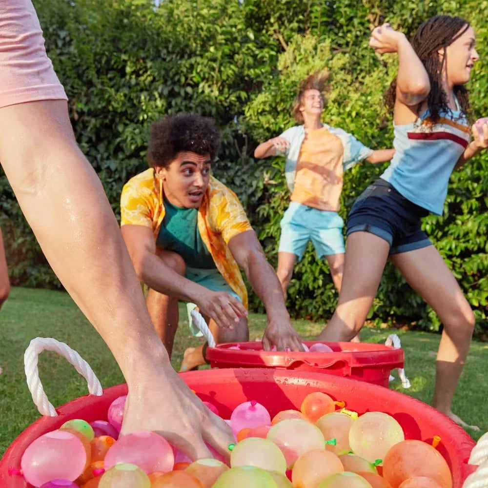 111Pcs Funny Water Polo Ball Bomb Set | Summer Pool Party Outdoor Quick-Fill Water Toys