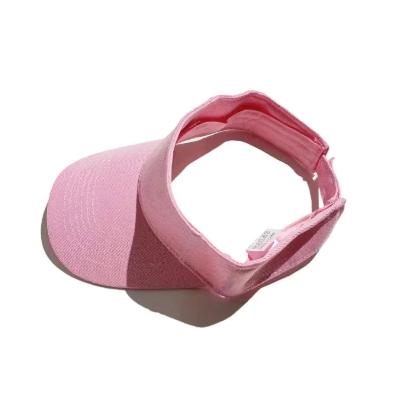 Unisex Outdoor Sports Hat | UV Protection Adjustable Visor Cap for Tennis Golf Running