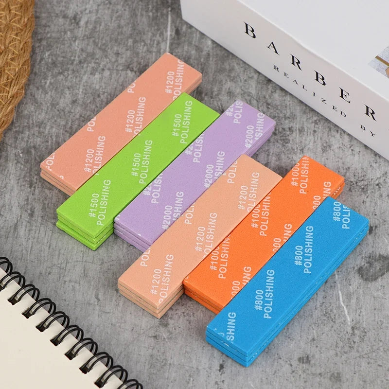 9Pcs Semi-rigid Sanding Sticks for Model Making | Plastic Model Polishing Tool Set