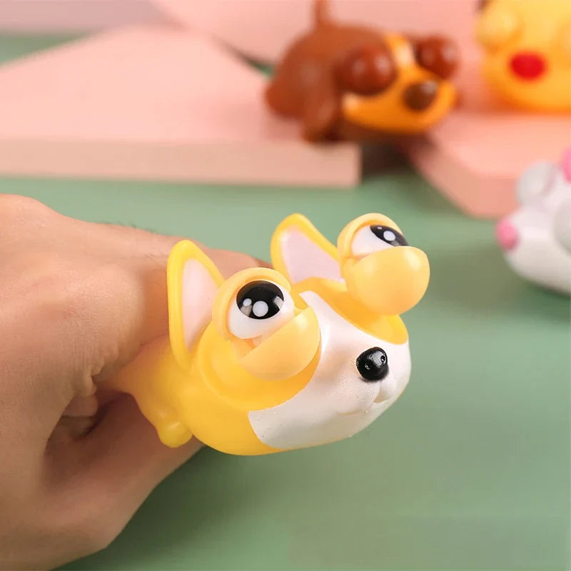 Pop Up Hide and Seek Fidget Toy | Squeeze Stress Relief Figure for Kids and Adults