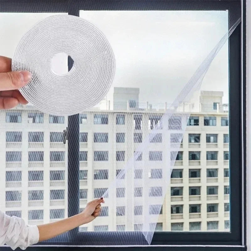 Self-Adhesive No-Drill Mosquito Net for Windows | DIY Insect Screen