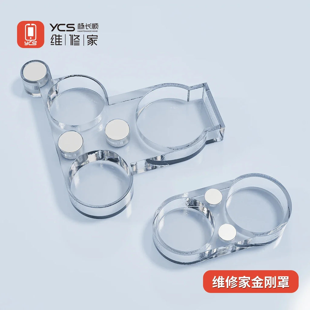 YCS Camera Lens Cover Magnetic Protector | For iPhone 16/15/14/13 Rear Camera Repair Shield