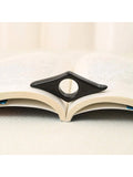 Transparent Acrylic Book Page Holder Thumb Book Holder Ring Book Opener Bookmark Reading Accessories for Teachers Literary Reade