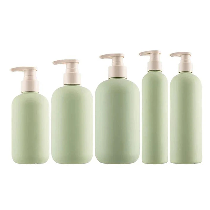 Refillable Foaming Soap Dispenser | Rustproof Plastic Shampoo and Shower Bottle for Kitchen and Bathroom