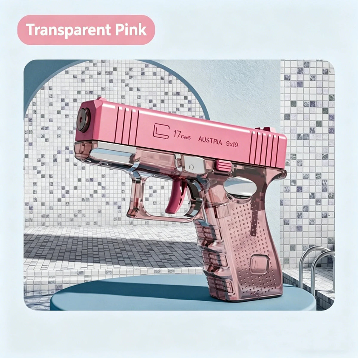 Mini Water Gun Pistol | Continuous Shooting Toy for Summer Outdoor Fun