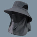 Summer Sun Hat with Neck Flap | UV Protection Outdoor Cap for Hiking Fishing