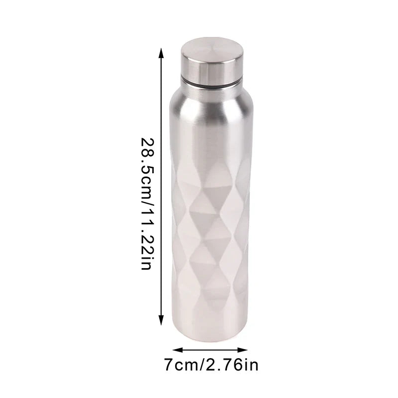 1000ml Stainless Steel Water Bottle | Leak-Proof Sport Flask for Gym, Camping & Travel