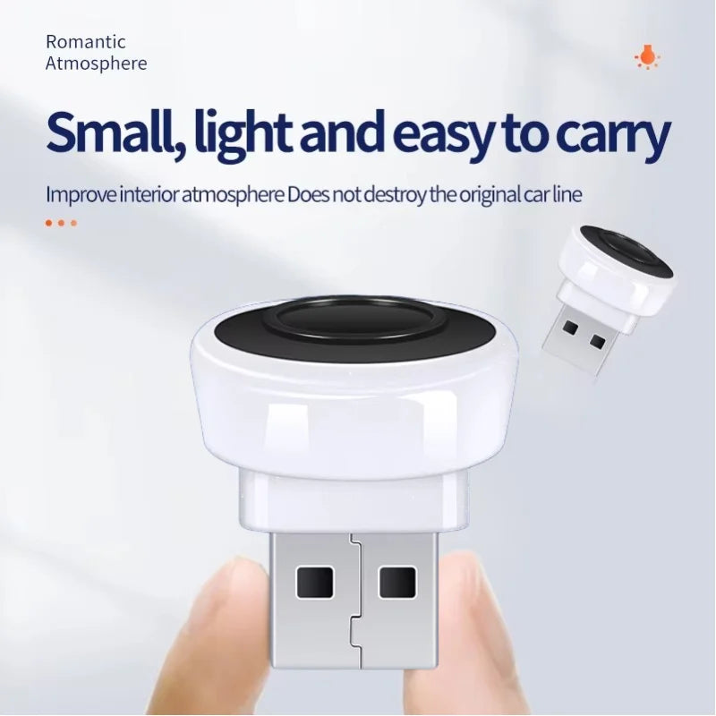 5V Car Mini USB LED Ambient Light | Decorative Atmosphere Lamp for Home Office Computer