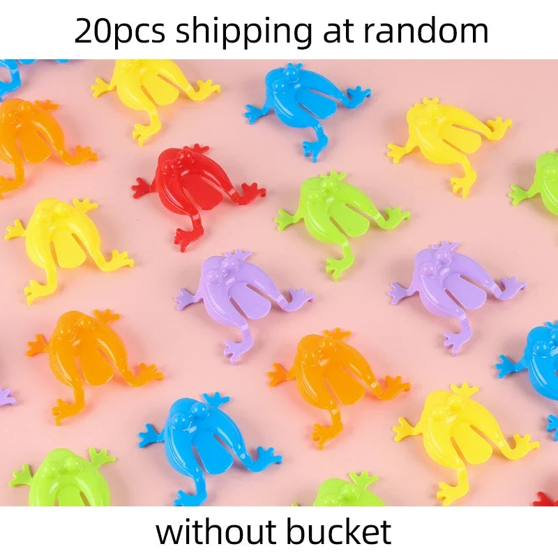 5/10/20 Pcs Jumping Frog Bounce Fidget Toys | Antistress Family Game for Kids