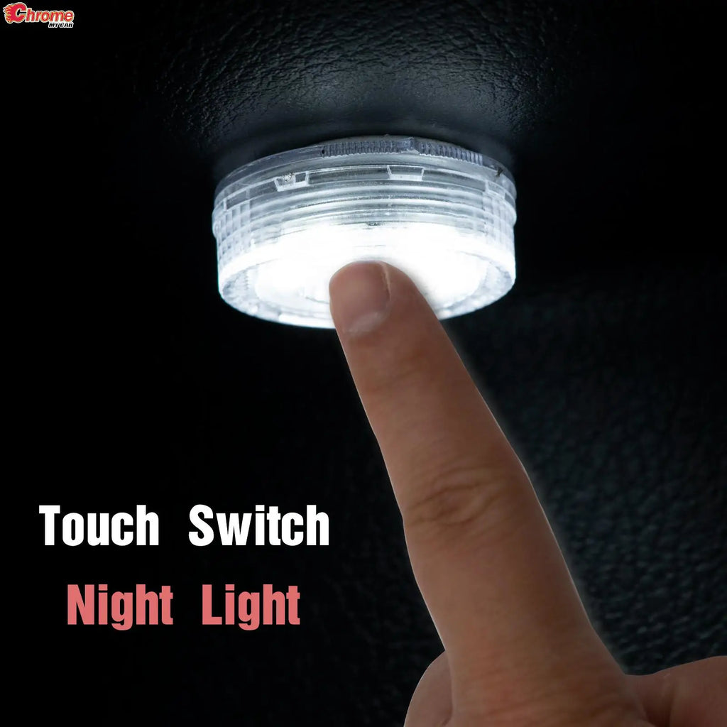 2X LED Touch Light | Portable Car Interior and Closet Night Reading Lamp