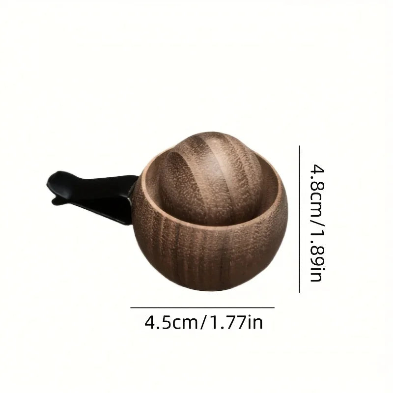 Mini Wood Essential Oil Diffuser | Natural Fragrance Diffuser for Car and Home