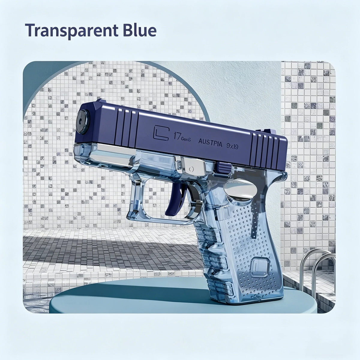 Mini Water Gun Pistol | Continuous Shooting Toy for Summer Outdoor Fun