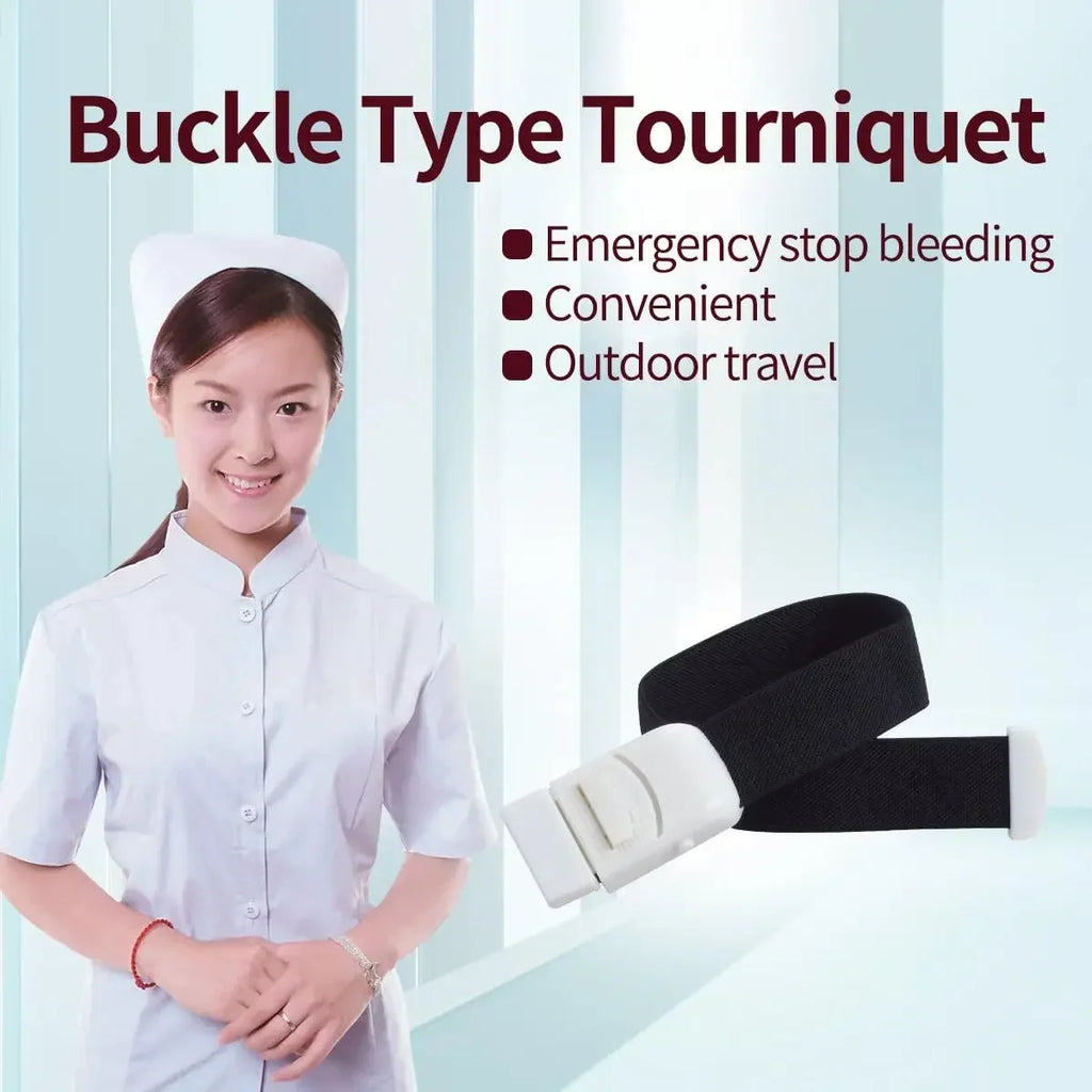 Emergency Lock Tourniquet | First Aid Medical Rescue Kit for Outdoor Camping and Survival