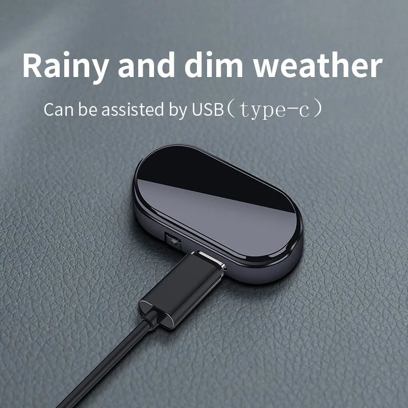 Solar Powered Car Warning Flashing Light | Universal Simulation Anti-Theft LED Decorative Light