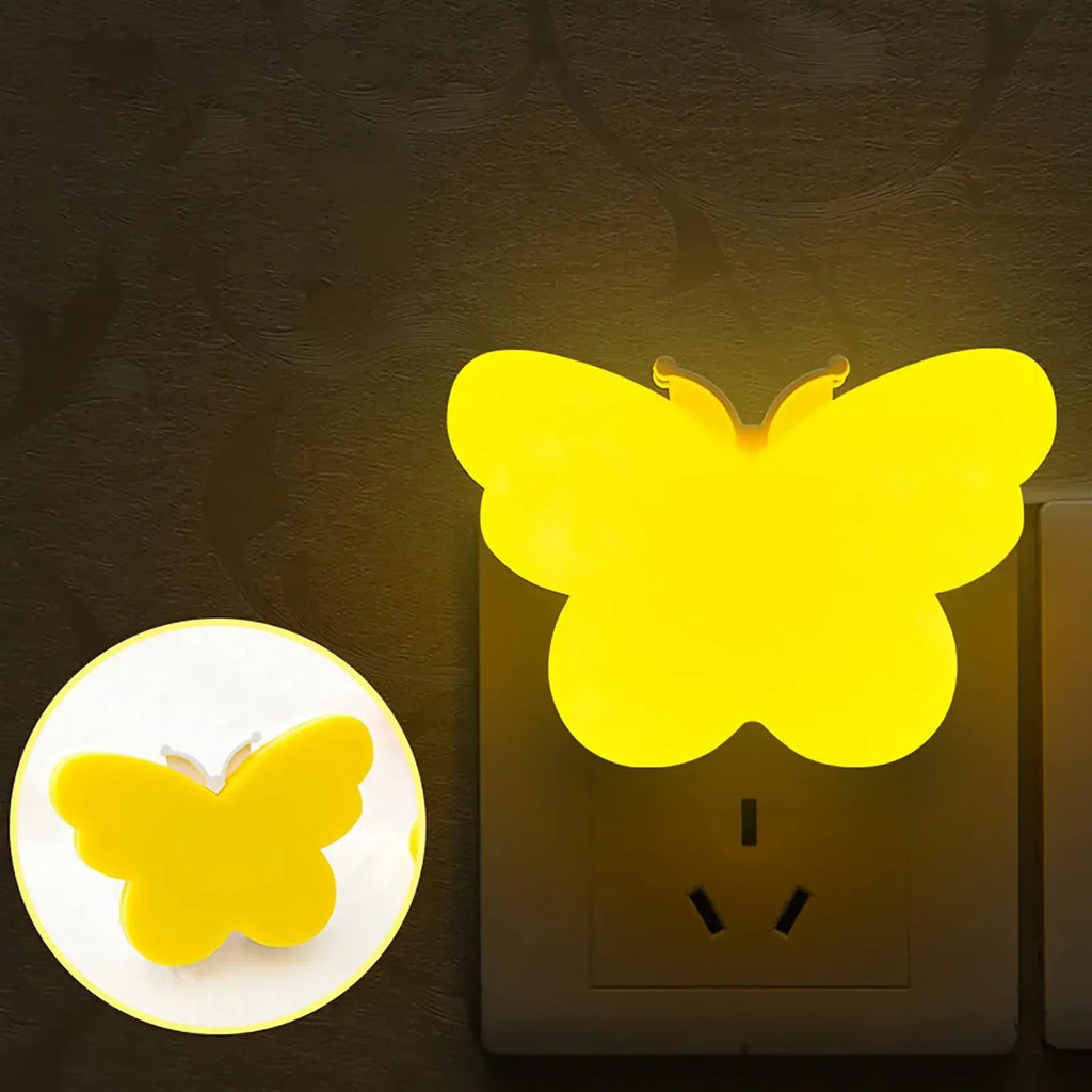 Butterfly LED Night Light | Smart Sensor Plug-in for Room Decor