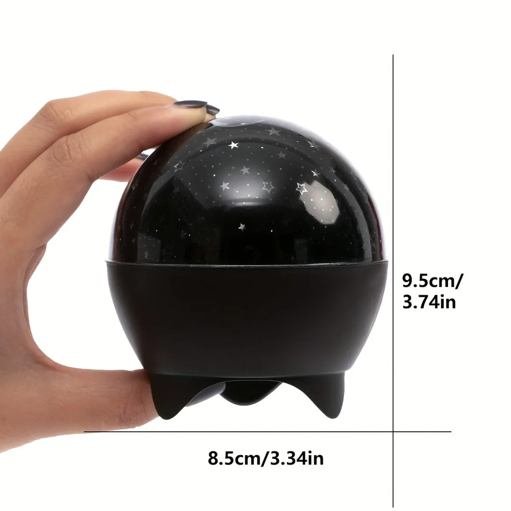 Starry Sky Projector with Moon and Stars | Night Light for Kids Room