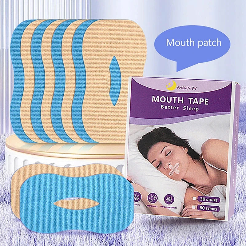 Anti Snoring Sleep Strips | Gentle Mouth Tape for Better Sleep