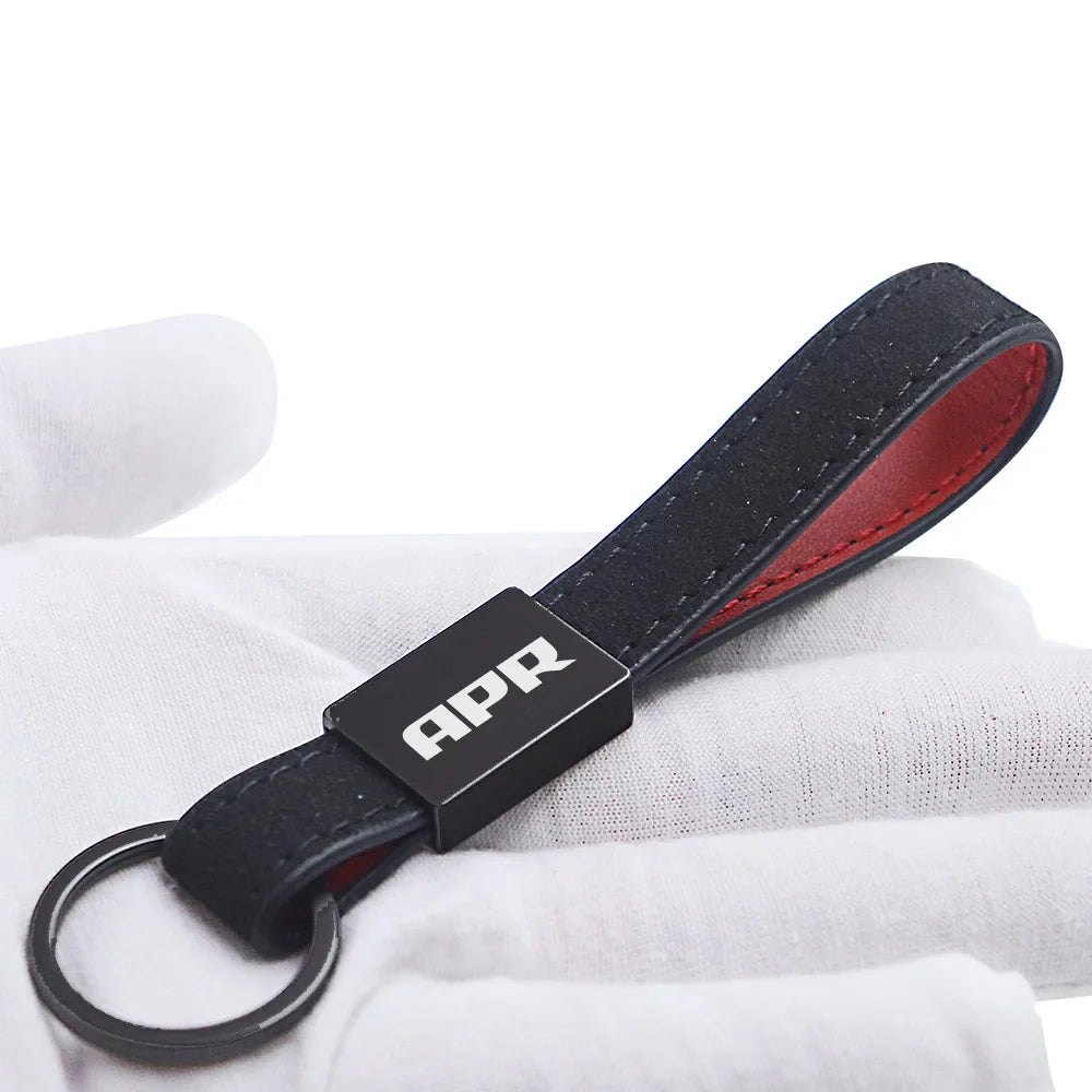 Leather Keychain for VW Key Fob | Volkswagen Key Ring Cover