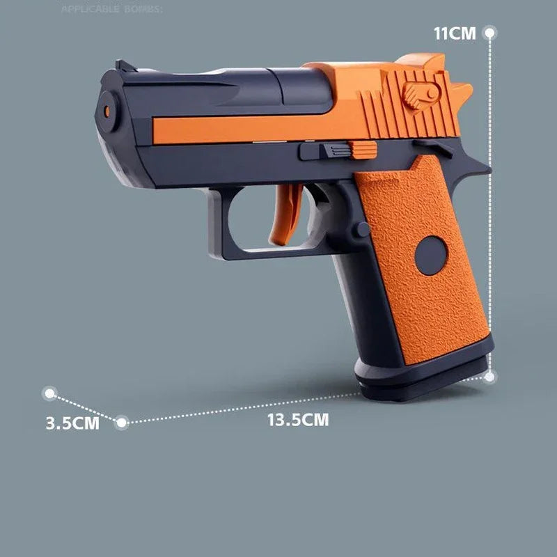 Mini Water Pistol | Mechanical Continuous Firing Water Gun for Summer Pool Play